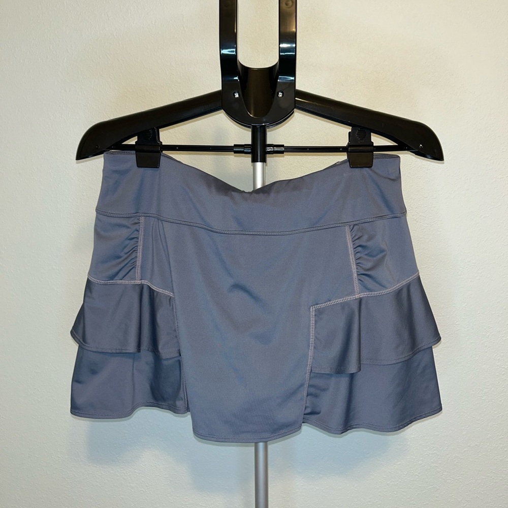Athleta Women's Blue Ruffle Skort